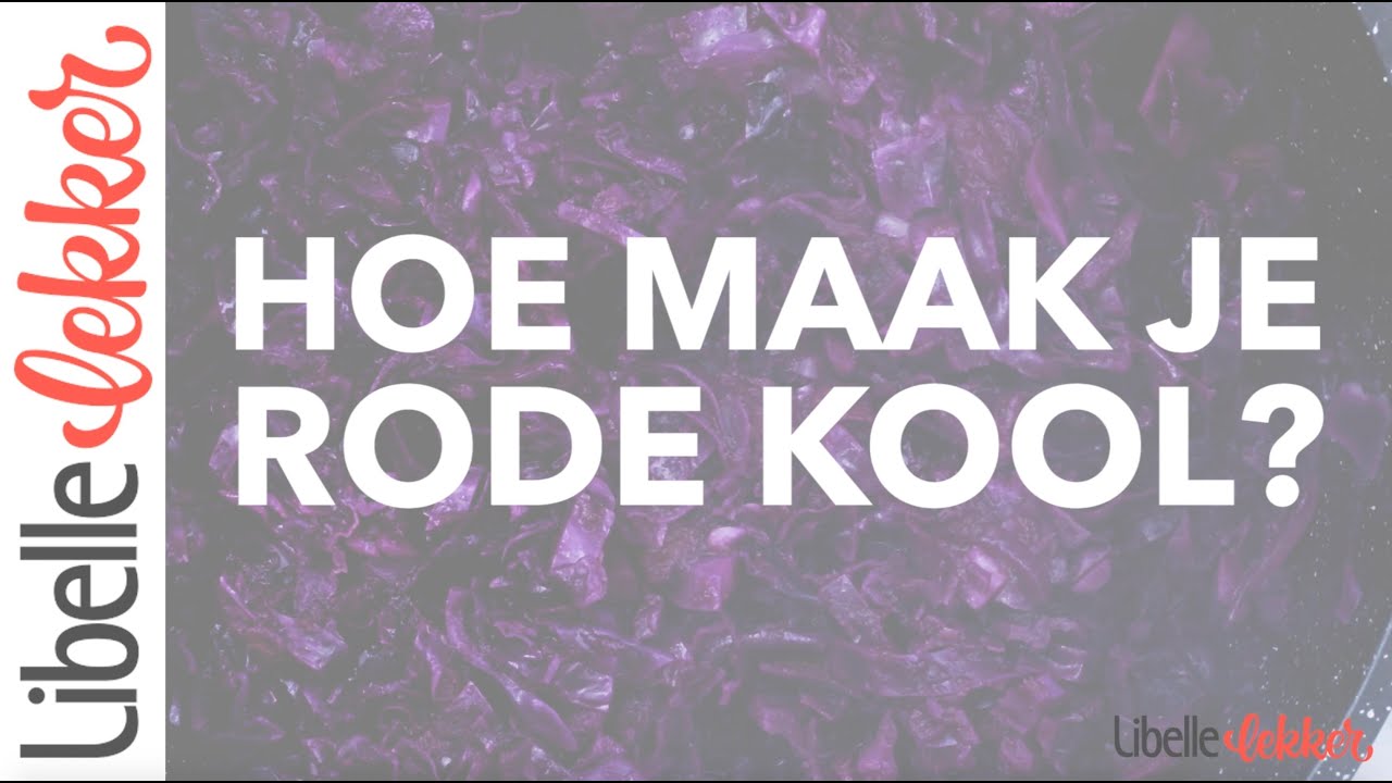 Rode kool maken op grootmoeders wijze: het basisrecept