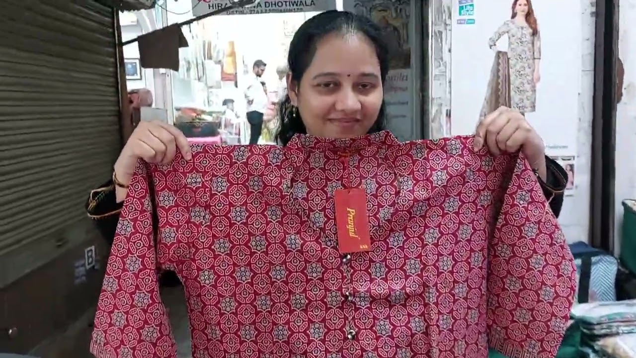 🛍️ Shopping Tour | Mangaldas Market Kurta Sets | Siddarth Textiles Mumbai #MumbaiShopping #KurtaSet