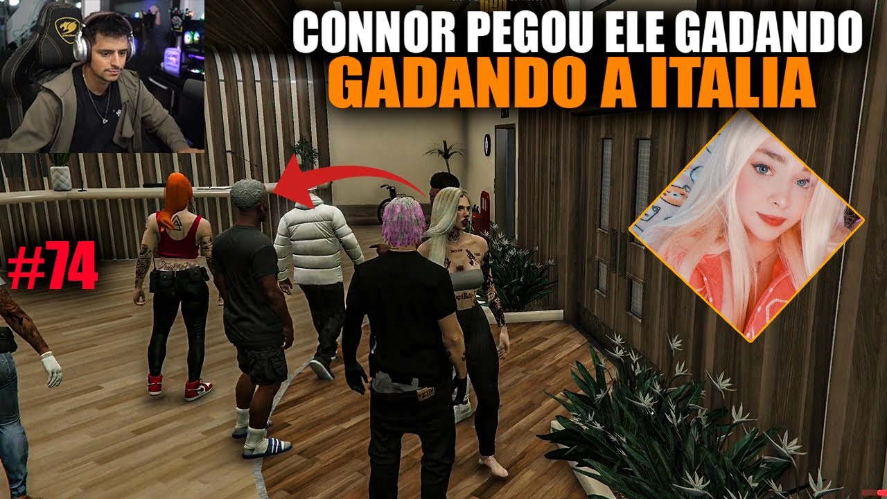 CONNOR PEGOU ELE GADANDO A ITÁLIA E FOI ATRÁS DELE! EP 74