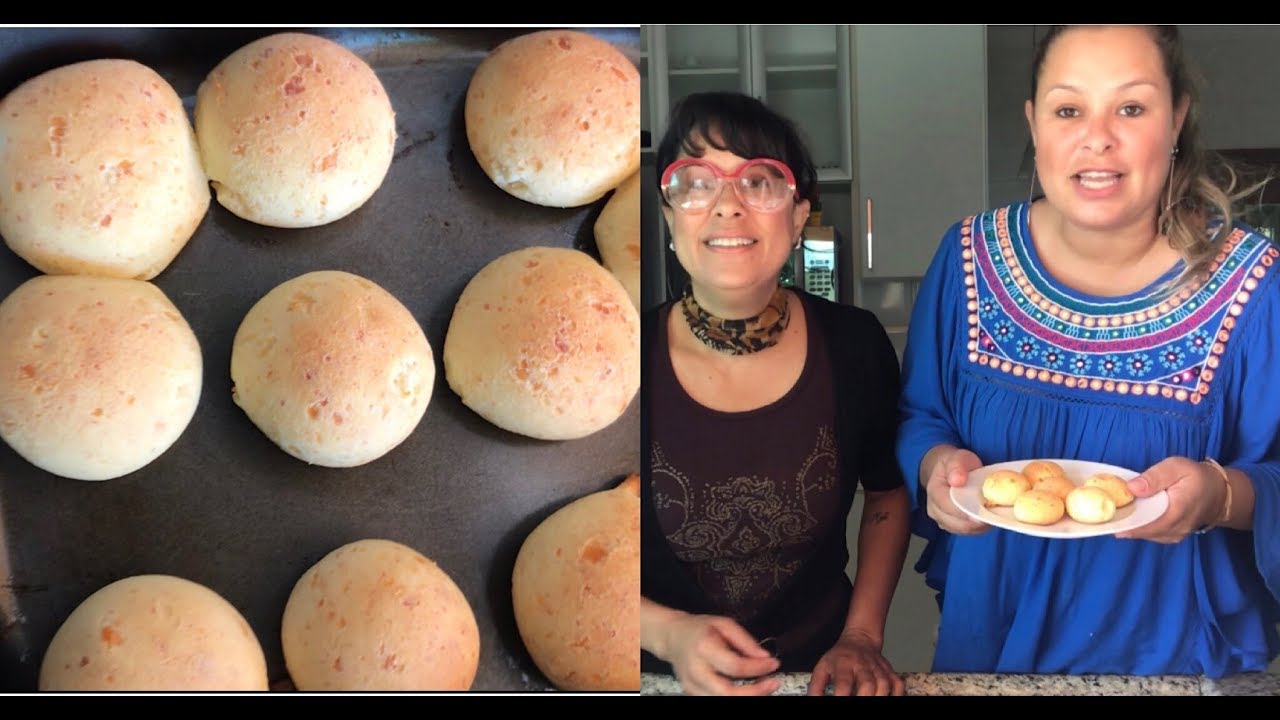 Pão de queijo de batata doce!