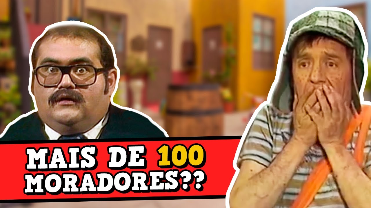 Descobrimos QUANTOS MORAM na VILA DO CHAVES!! 😲😲 CONTAMOS TUDO!!