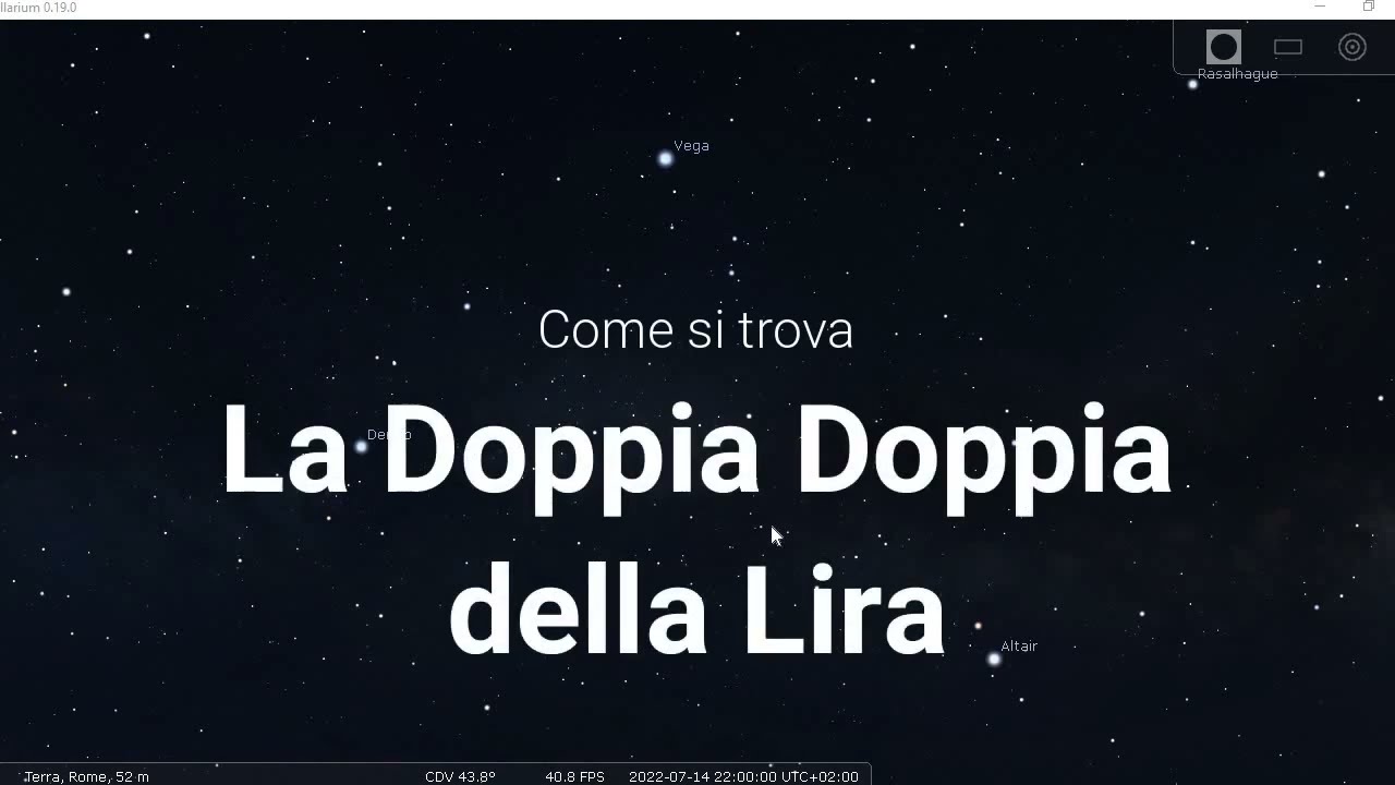 Come si trova la Doppia Doppia della Lira