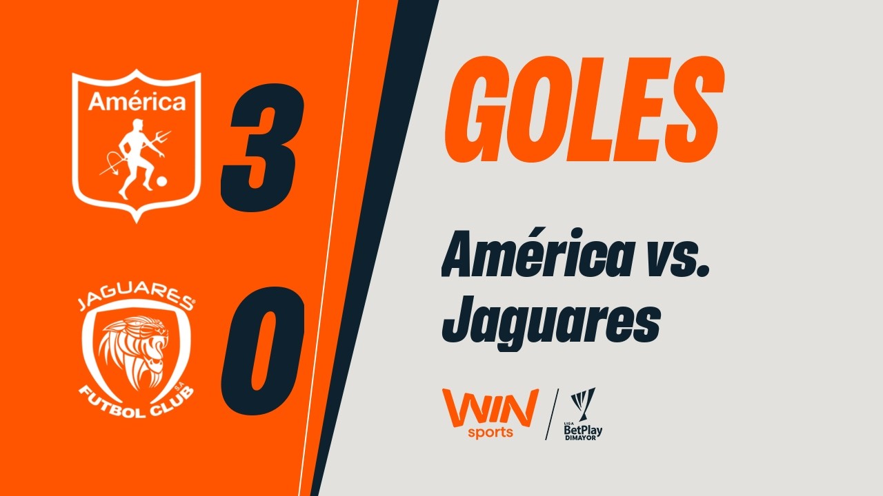 América vs. Jaguares (goles) | Liga BetPlay Dimayor 2026-1 | Fecha 8