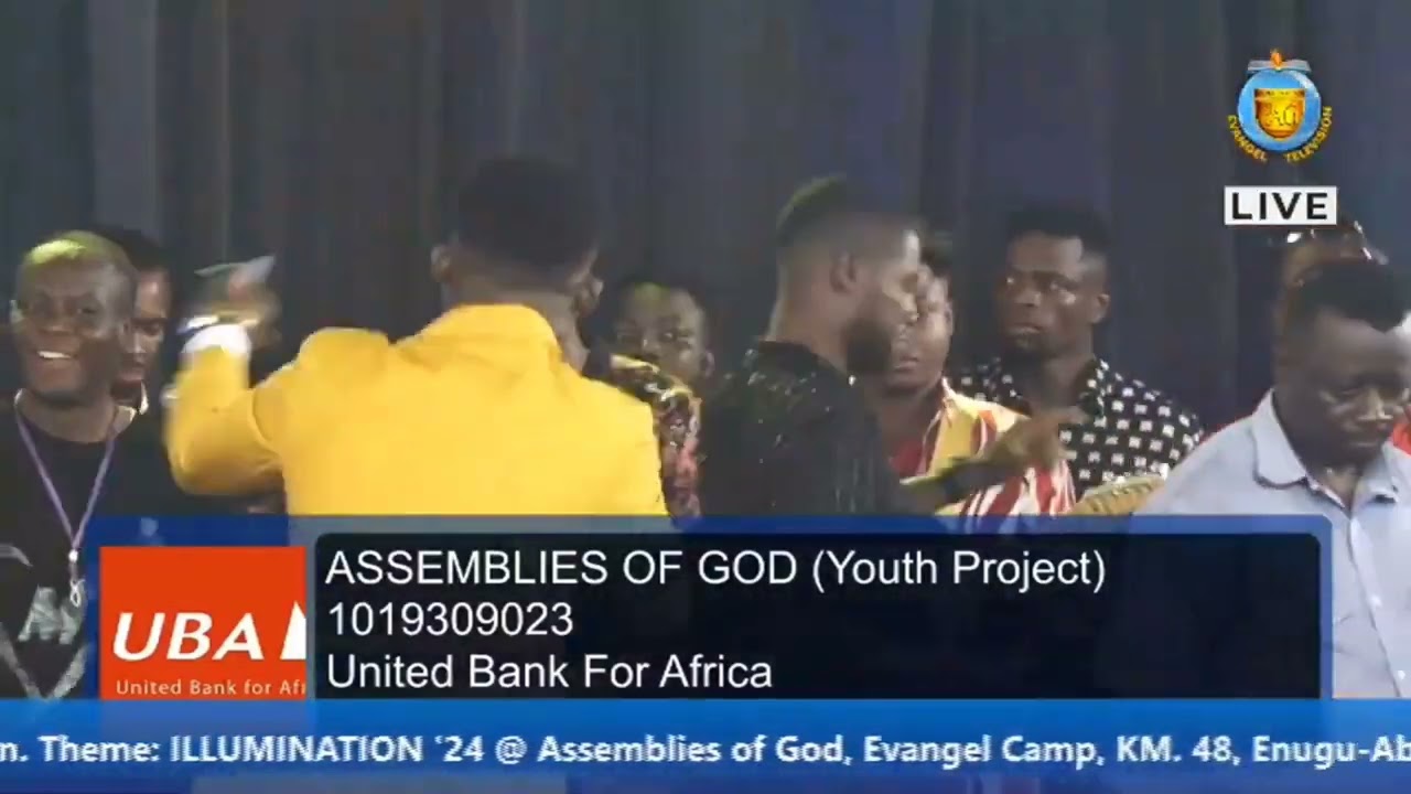 HIGH praise session @ Assemblies of God Nigeria National Youth Convention 2024.