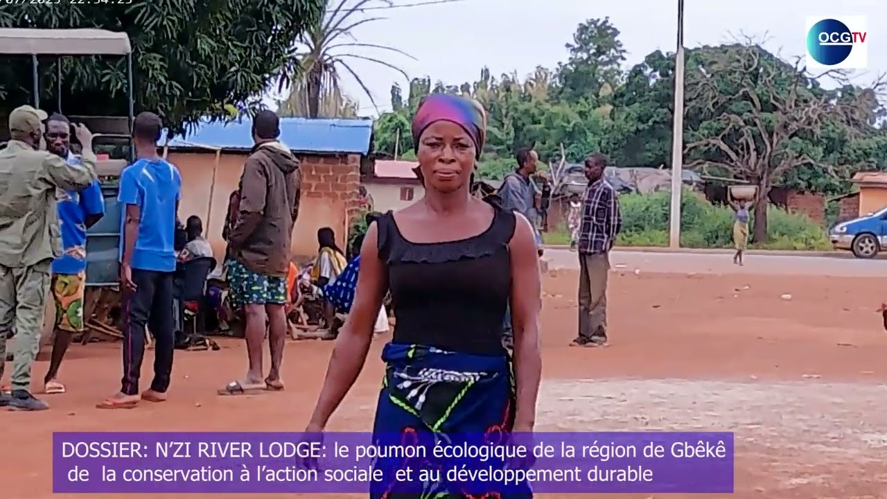 OCG TV: Bouaké, N'zi River Lodge, le poumon écologique de la région de Gbêkê