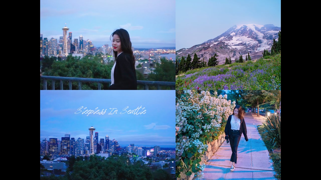 八月西雅图｜不眠夜景｜太空针塔｜Rainier雷尼尔雪山｜德国小镇超好吃的肘子店