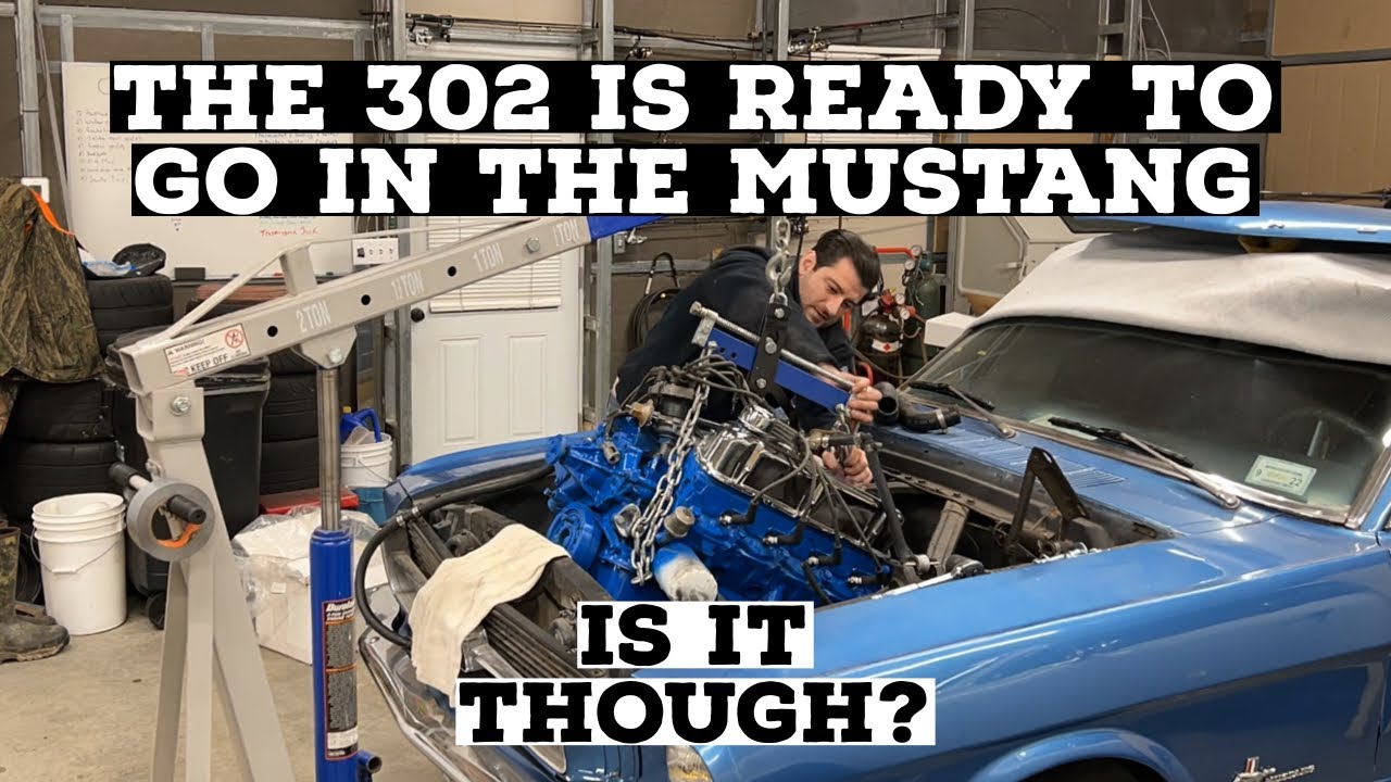 DROPPING THE 302 IN THE MUSTANG: 1966 Mustang V8 Swap Part 11