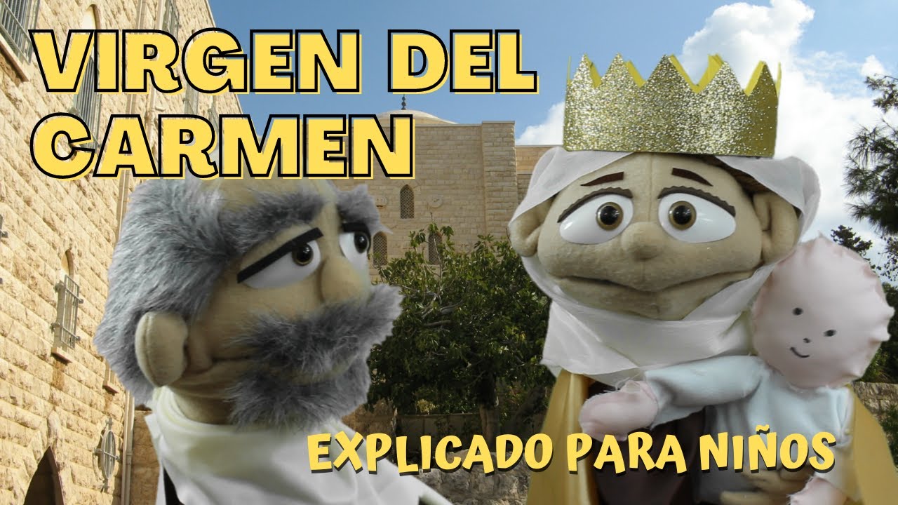 LA HISTORIA DE LA VIRGEN DEL CARMEN 🤎👸🏻 / EXPLICACIÓN PARA NIÑOS ✨