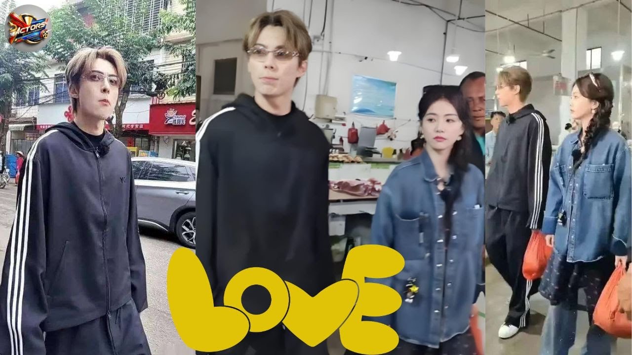 惊呆全网！王鹤棣白鹿菜市场亲密场景外泄，每一个动作都像在撒糖，网友：这才是真实最上头的甜！|Wang Hedi Bai Lu