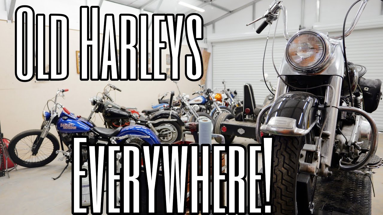 Обновление информации о магазине винтажных мотоциклов Harley и несколько объявлений.
