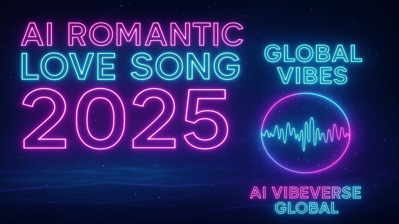 &ldquo;AI Romantic Love Song 2025 &ndash; Global Vibes  Emotional Suno AI Music Official Visualizer&rdquo;