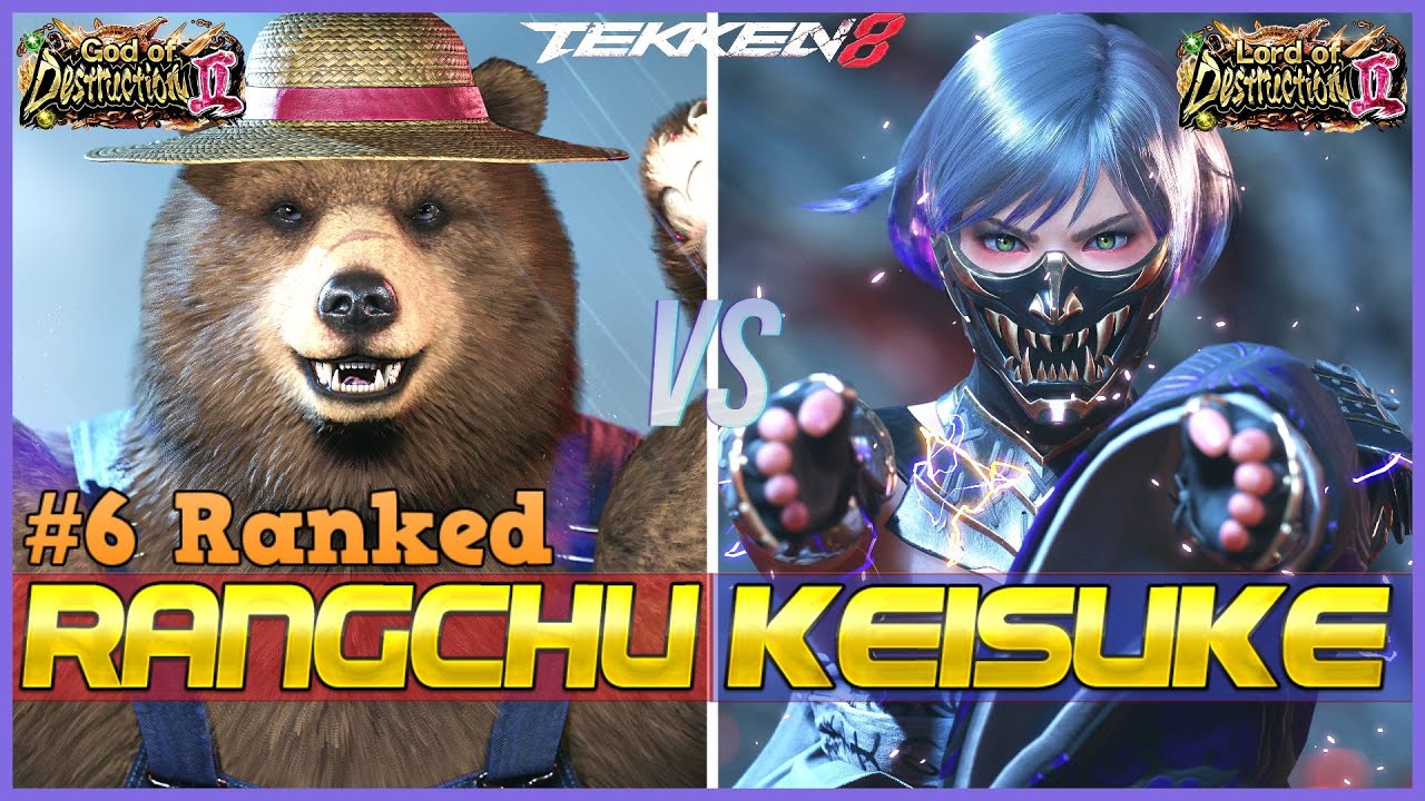 T8 ▰ RANGCHU (#6 Ranked Kuma) Vs KEISUKE (High Ranked Reina) ▰ Tekken 8 High Level Gameplay