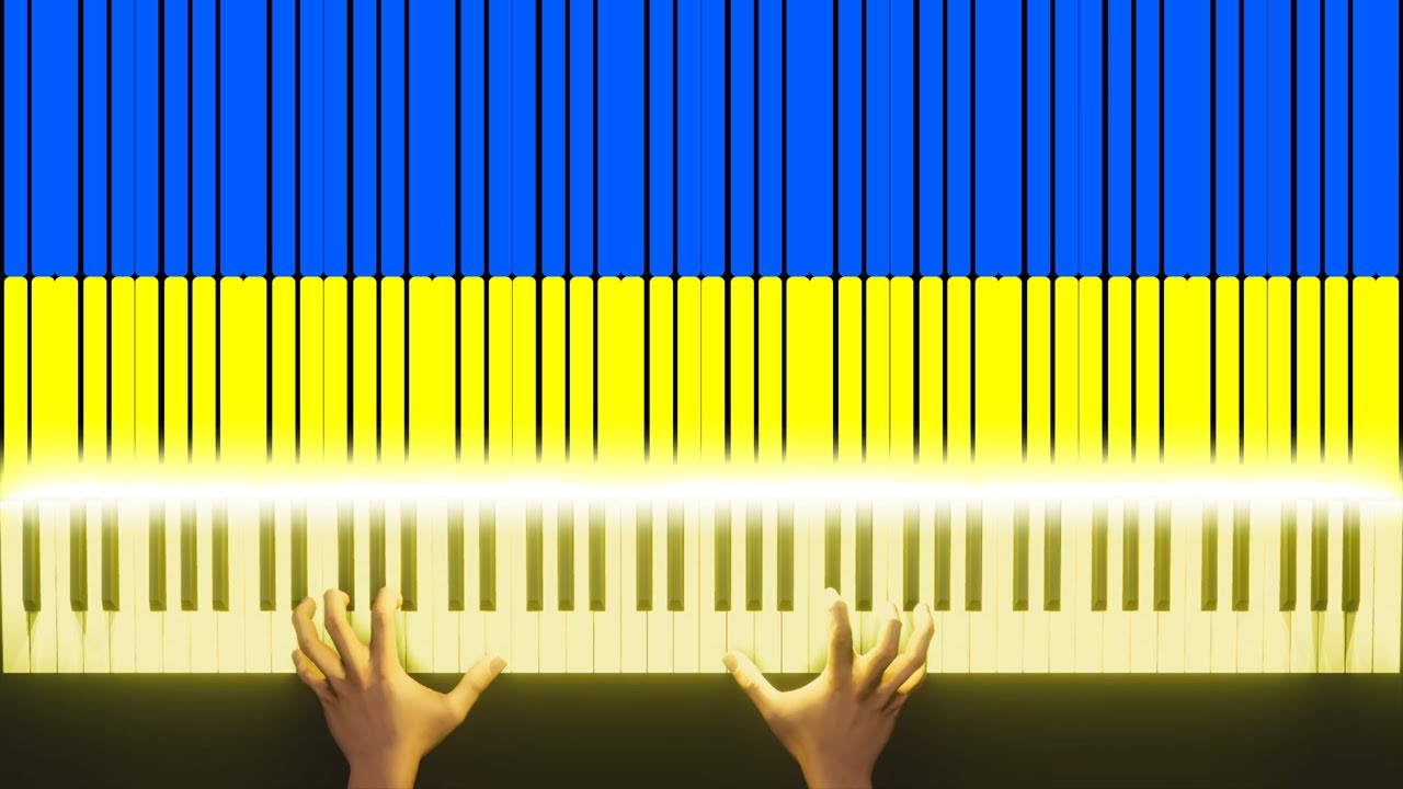 National Anthem of Ukraine [Piano Tutorial]