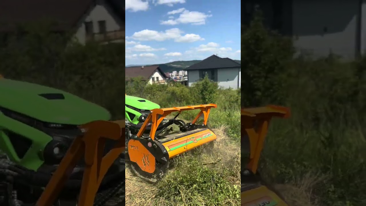 Sorana learns to work on the new SoreX Destroyer robot - deforestation - land clearing