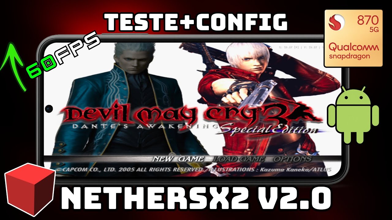NetherSX2 v2.0 | Devil May Cry 3 NO ANDROID 2025! 🔥🎮 #dmc3 #ps2emulator #androidgaming