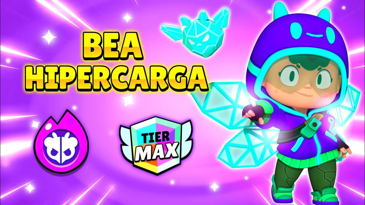 Probando la Hipercarga de Bea y Subi&eacute;ndolo a Rango M&aacute;ximo (Rango51) en Brawl Stars