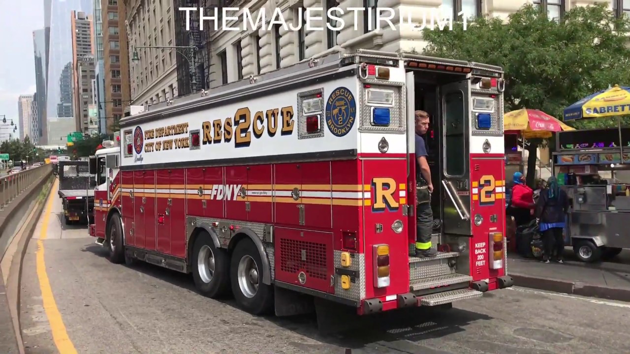COMPILATION OF FDNY RESCUE AND FDNY SQUAD COMPANIES 