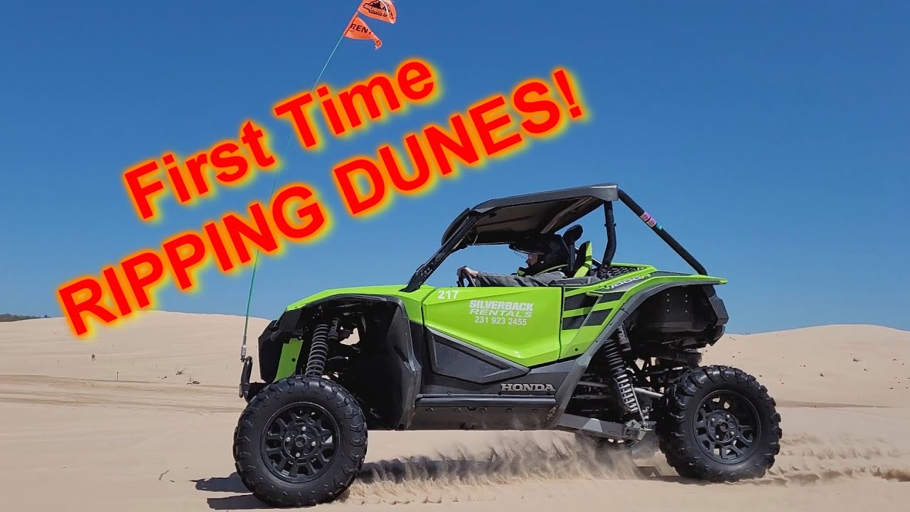 Honda Talon 1000R At Silver Lake Sand Dunes!