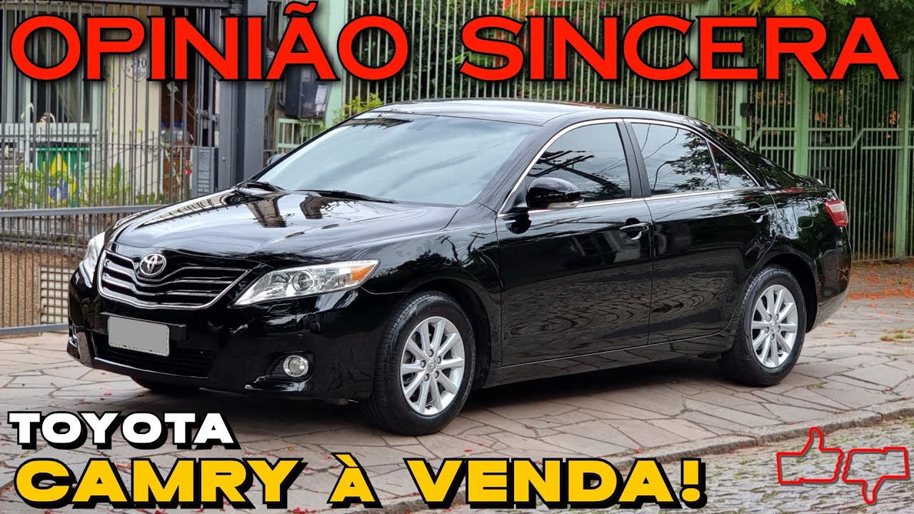 SIM! Meu Toyota Camry 2011 está à VENDA! Entenda os motivos. CARRO de luxo a PREÇO de popular BARATO