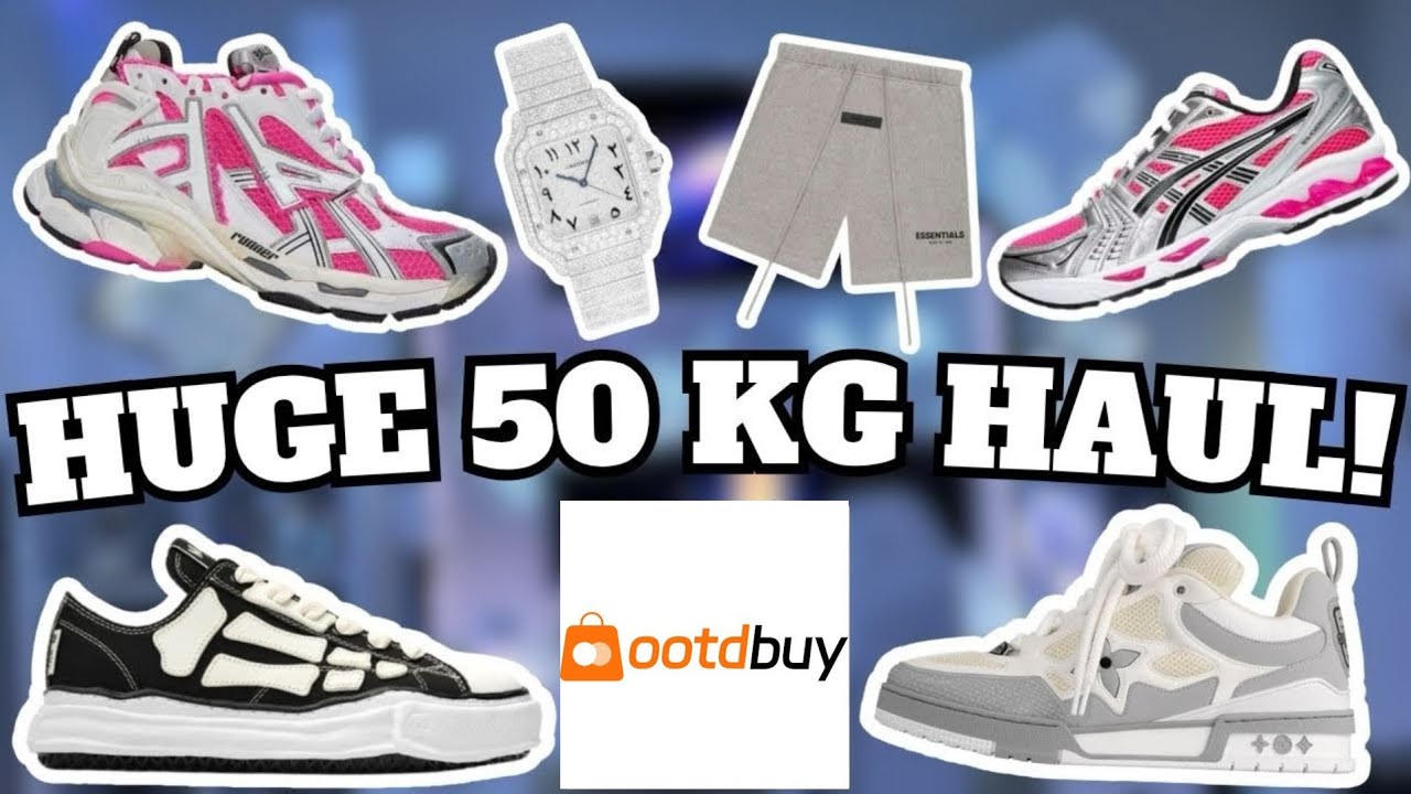 HUGE 50KG FALL OOTDBUY HAUL 🍂📦 !! | BEST PANDABUY ALTERNATIVE