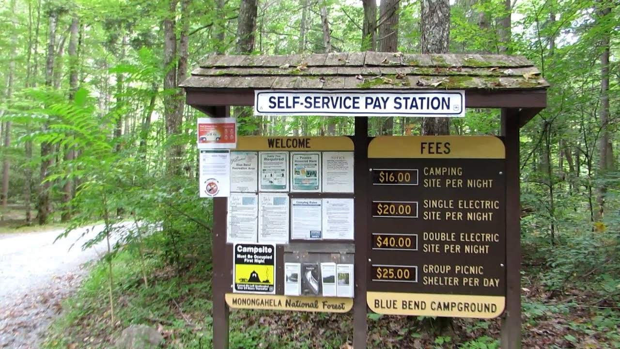Blue Bend Campground near White Sulphur Springs, WV.