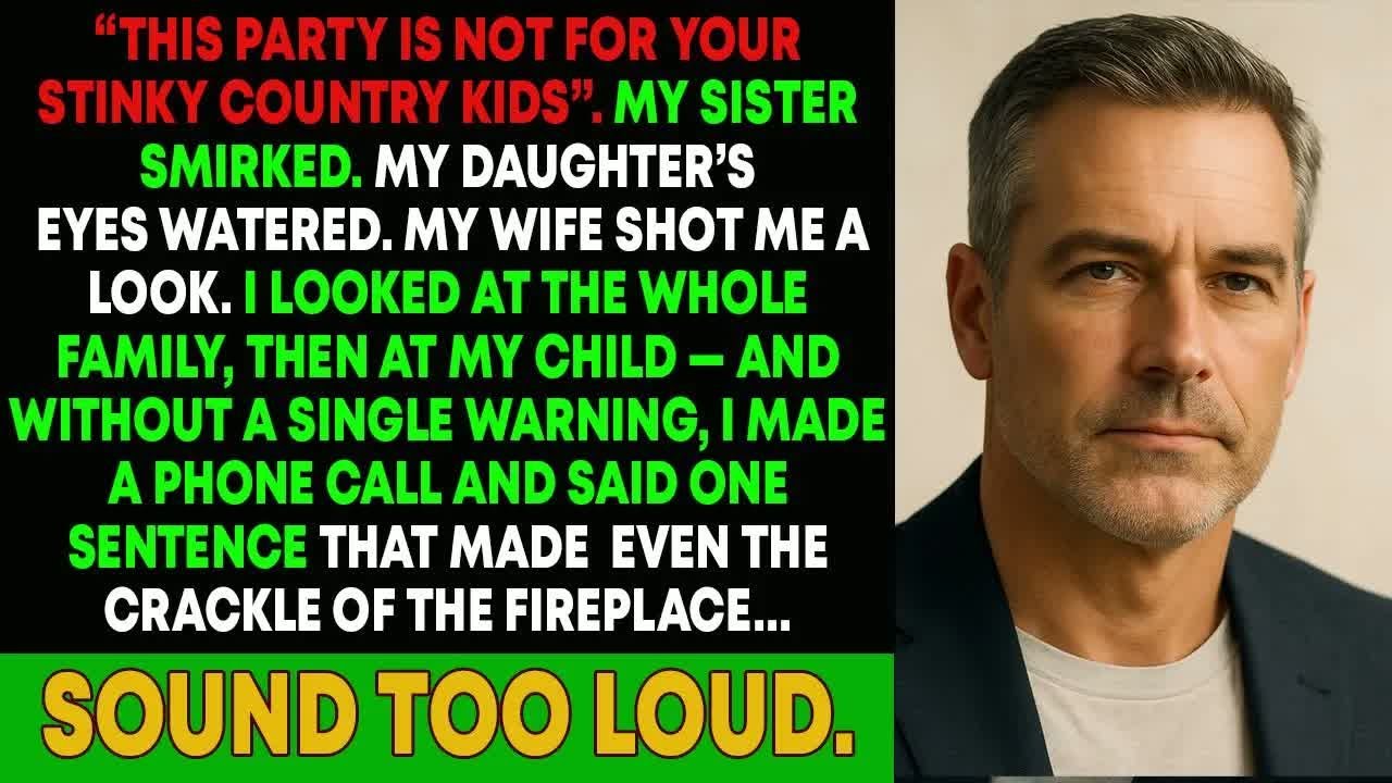 No Room for Your Country Kids,’ My Sister Smirked—So I Made ONE Phone Call ｜ Family Revenge Story