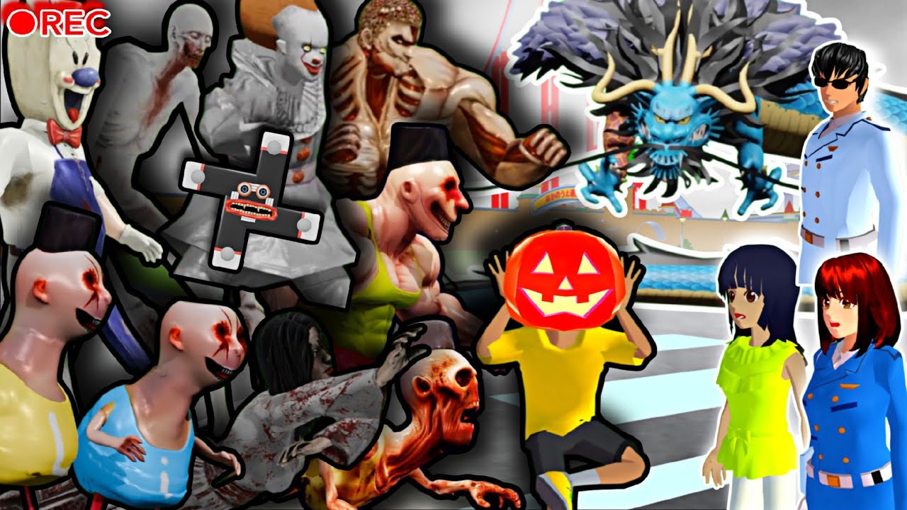 YUTA MIO Panik, Monster menyerang, CCTV Rekam Pasukan Hantu Menyerang