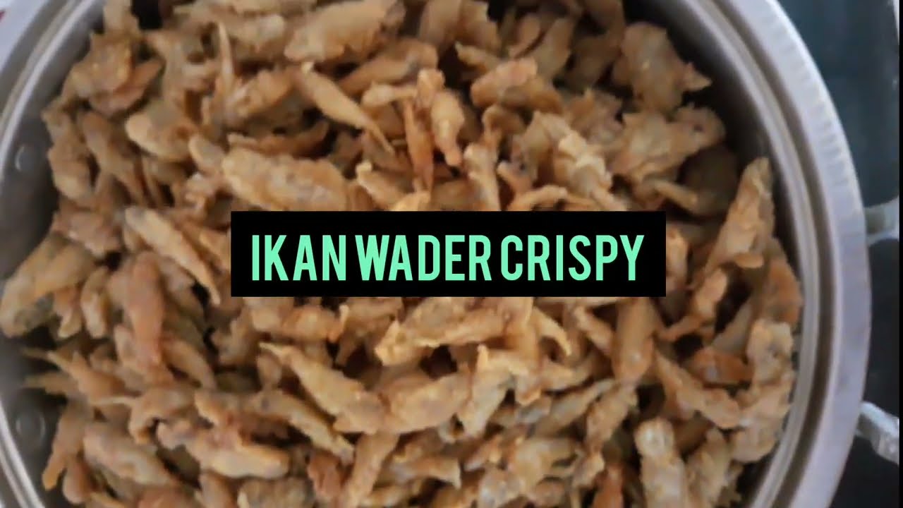 IKAN WADER CRISPY MASAKNYA LEBIH SIMPEL COCOK UNTUK JUALAN