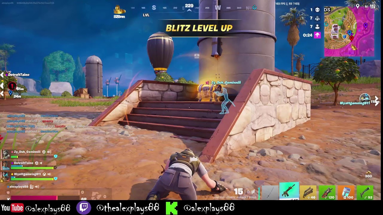 Getting into trouble (Fortnite)