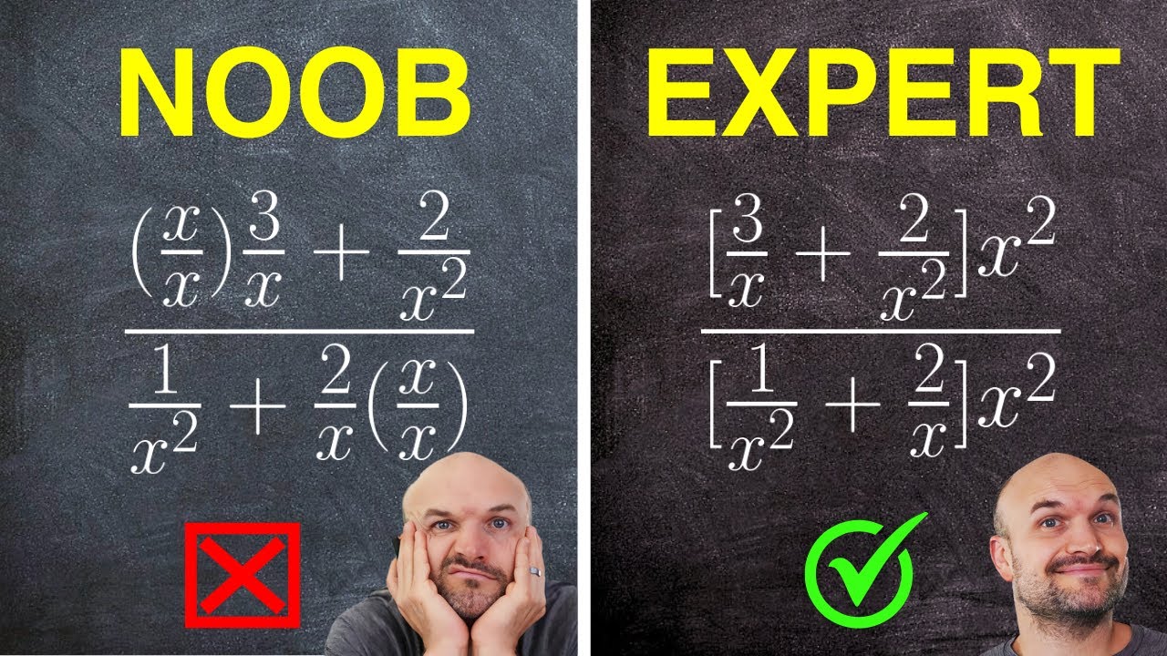 Simplify Complex Fractions in Algebra 2 vs Pre-Calculus