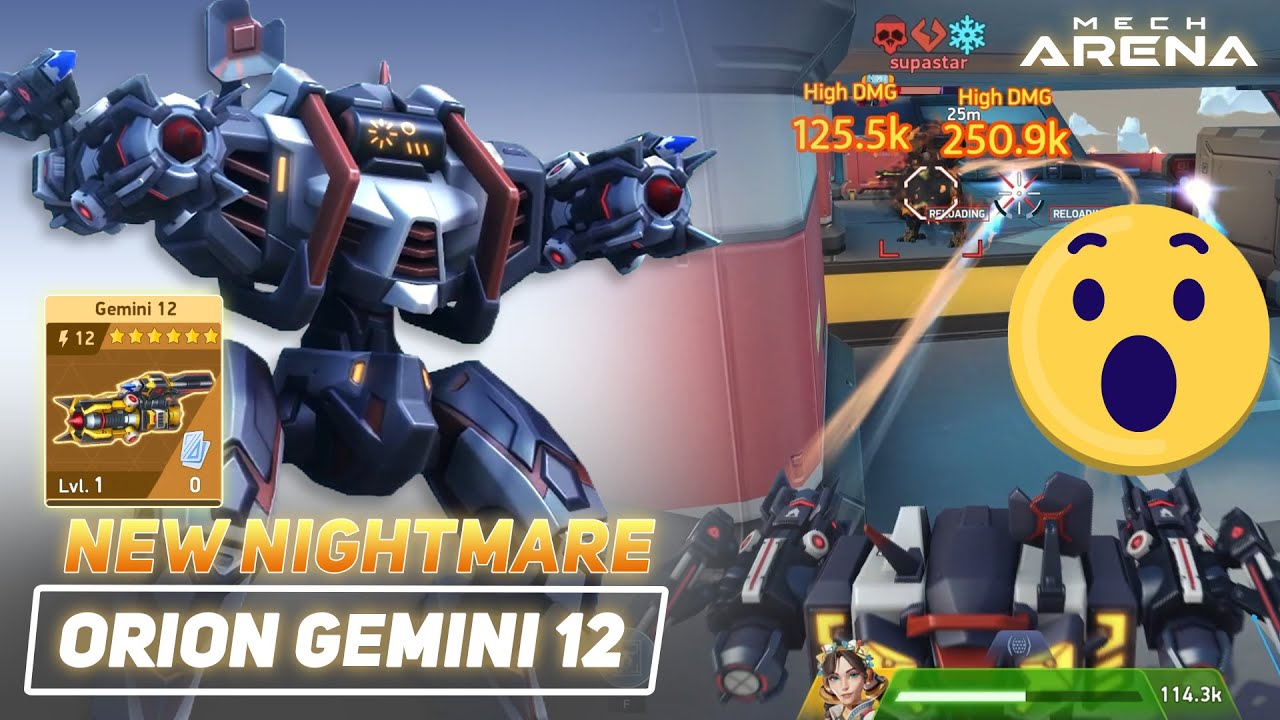 One Shot, One Kill: Insane Mech Arena Moments! | ORION GEMINI 12