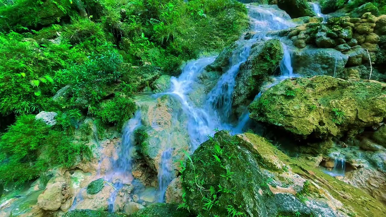 🛑 4 Hour of RIVER FLOW 🌿 Relaxing Sounds to Calm the Mind & Soothe the Soul 🌿 River sound