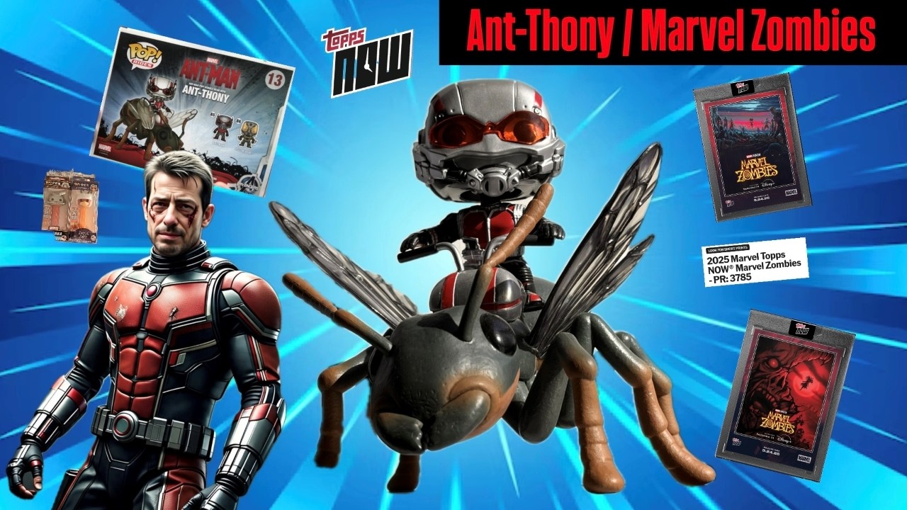 Ant Tony | Marvel Zombies Topps NOW | Atom Ant PEZ #newepisode