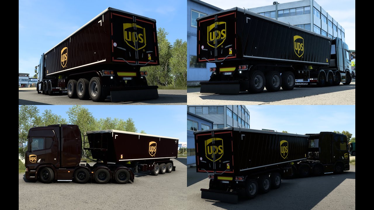 RODONITCHO MODS ETS2 1.46.2.11S 055/12/0930/2022 SCS DUMPER UPS BY RODONITCHO MODS 1.0 1.43 1.46