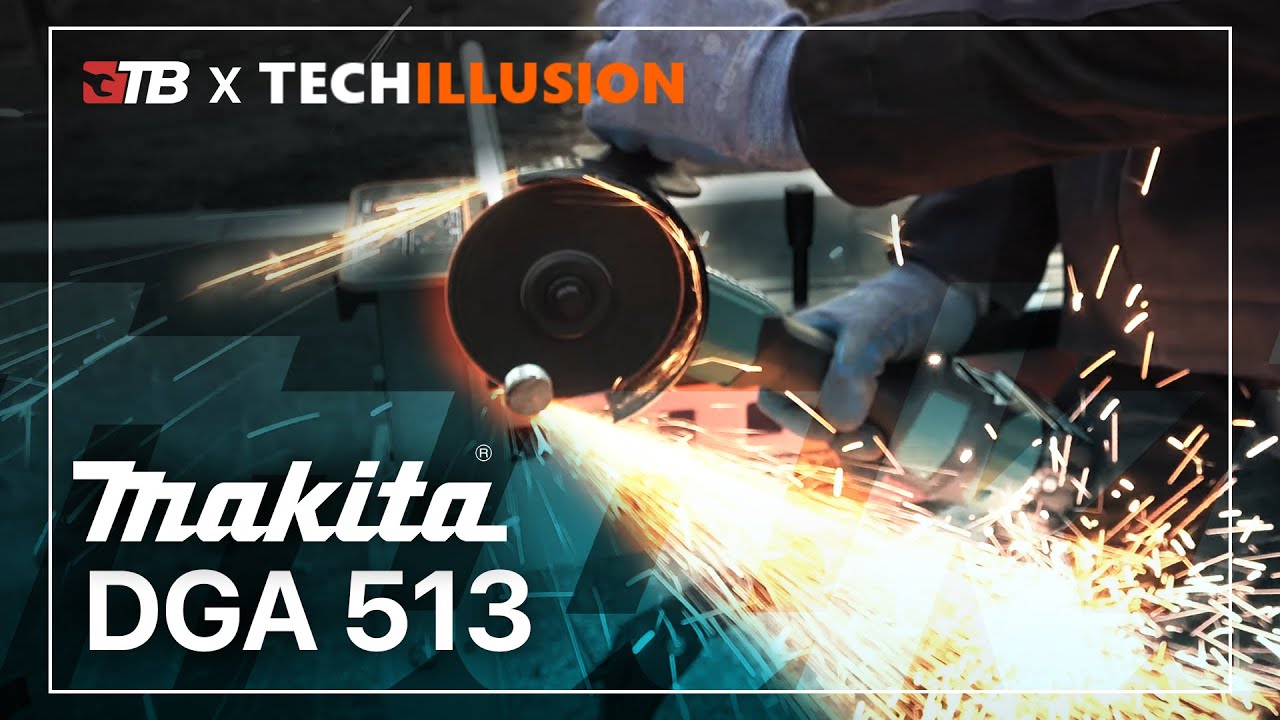 😱🔥 18V Volle Power! MAKITA DGA 513 AKKU WINKELSCHLEIFER im HÄRTETEST | Unboxing, Review & Infos