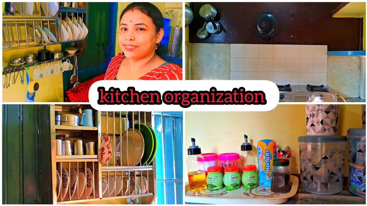 আমার ছোট কিচেন ট্যুর 🏡 || My small kitchen organisation || Non modular kitchen tour ❤️||