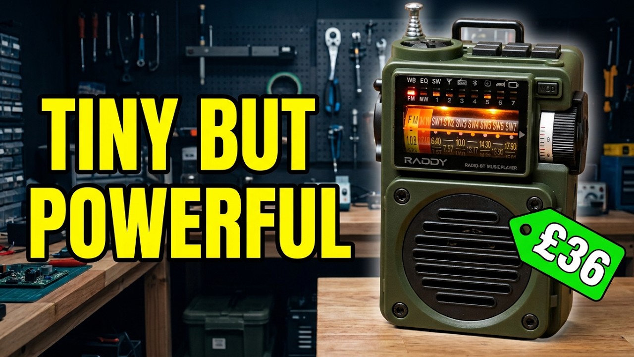 RADDY RF 750 Shortwave Radio. ( You wont believe the sound ! )