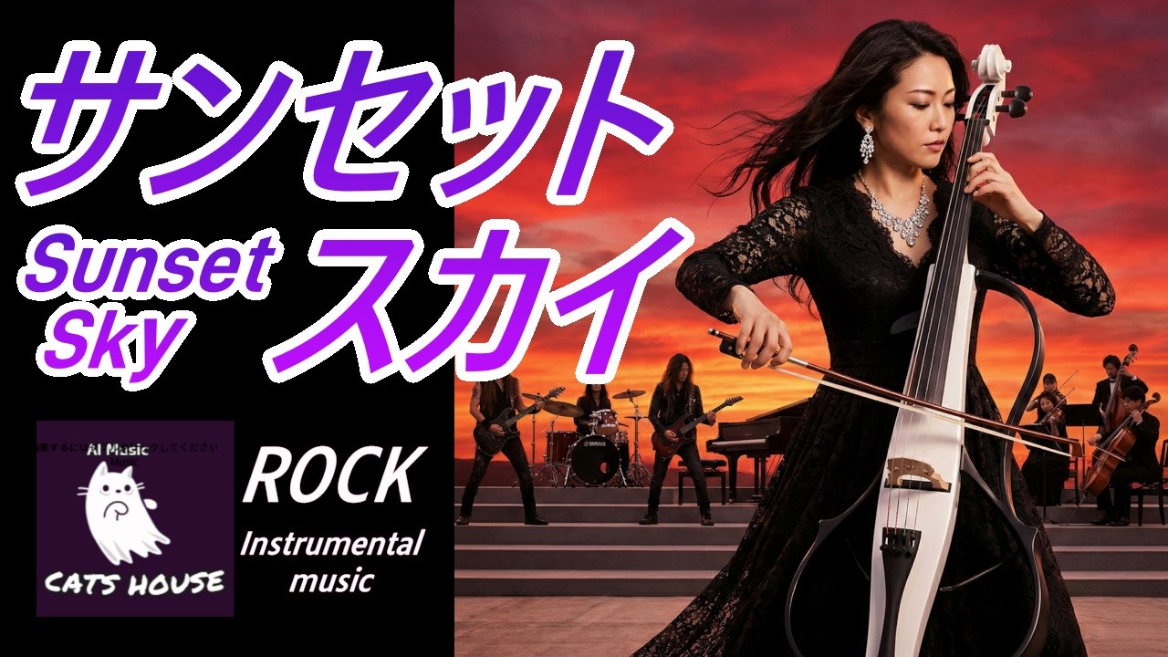 【ロック〈インスト〉】サンセットスカイ  ／【Rock〈instrumental〉】Sunset Sky