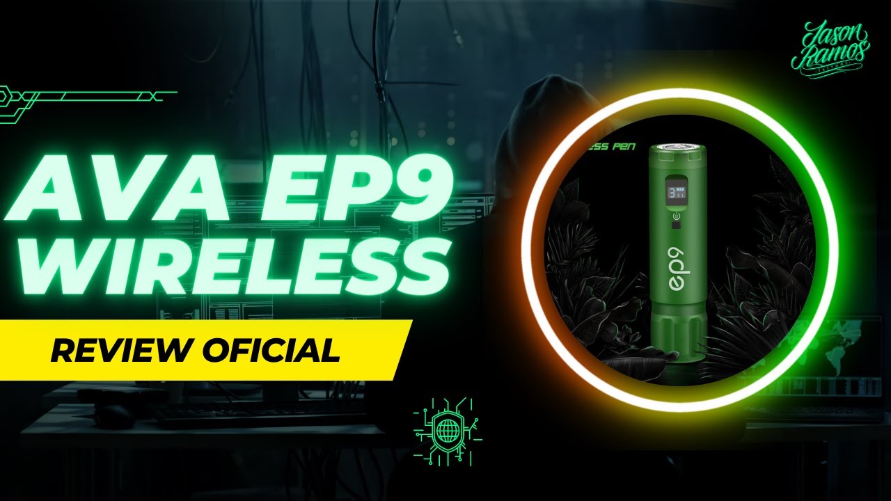 Wireless TATTOO Machine AVA EP9 Review | Maquina de TATUAR tipo pen Inalambrica (RESEÑA) 2022