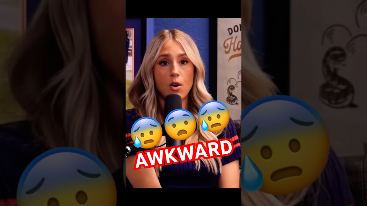 MOST AWKWARD podcast moment! 🫣😅 What would you do?! #shorts #comedy #fail #awkward #whiskeyginger