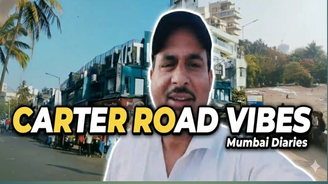 Mumbai famous Carter road🥹#ViralVlog #VlogLife #TrendingVlog #VloggingJourney #ViralSensations 