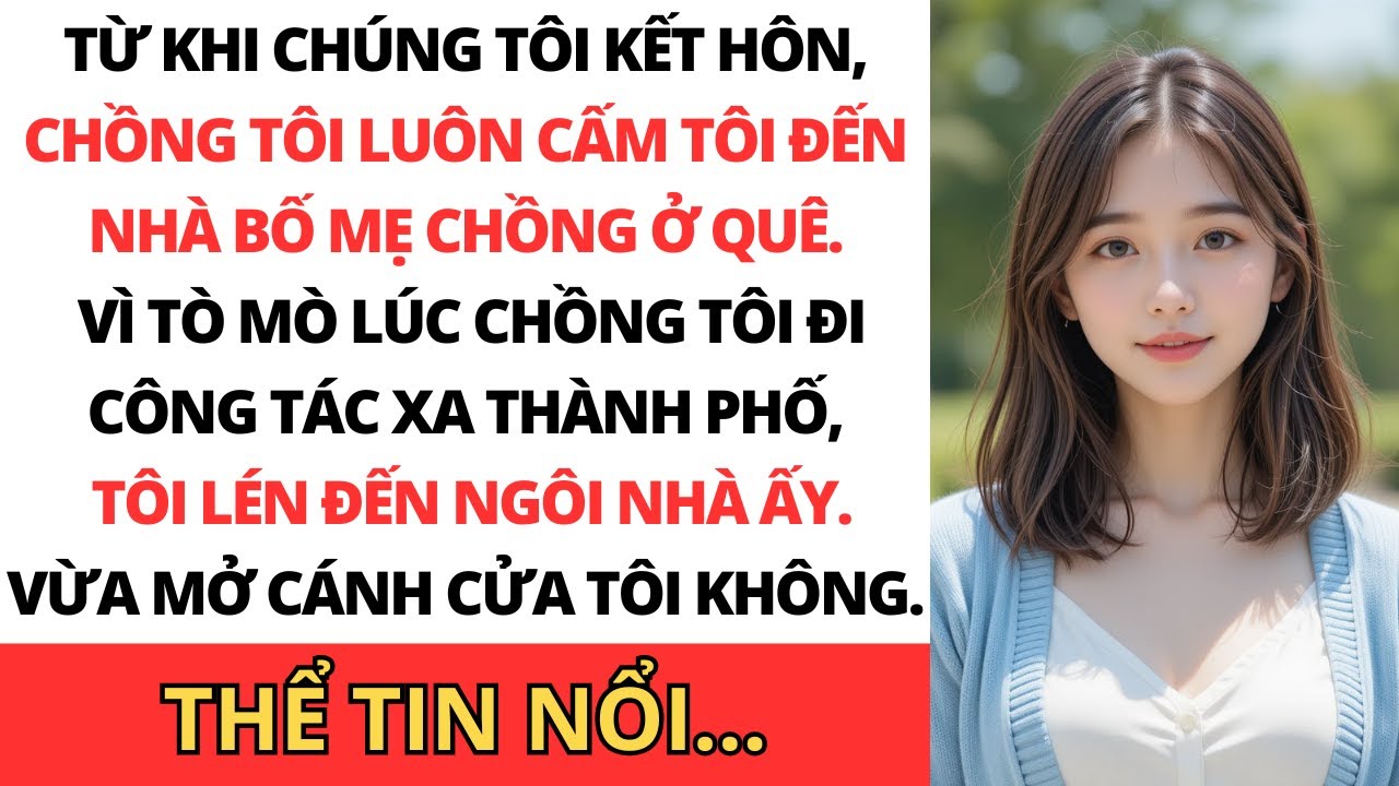 Tôi lén đến nhà mẹ vợ và khi mở cửa... tôi sững người vì sốc, hóa ra rằng chuyện quả là bất ngờ…