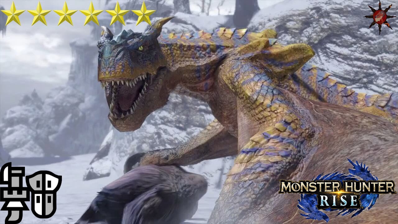 [MH Rise] Tigrex with GL, Village 6* Thundering Voice