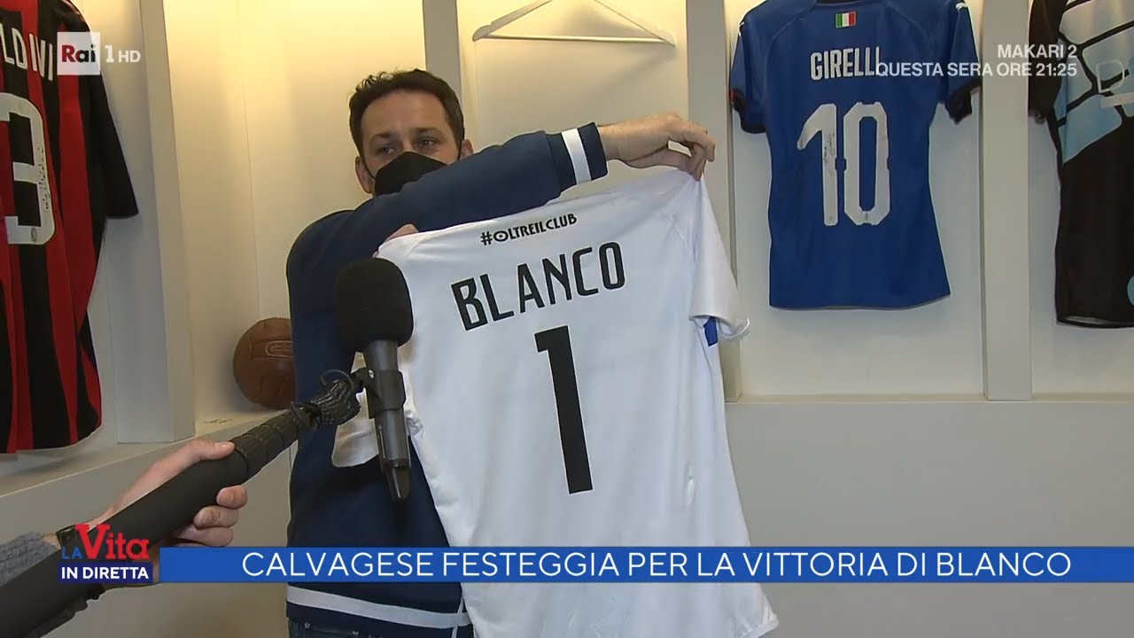 Calvagese festeggia per la vittoria di Blanco - La vita in diretta 07/02/2022