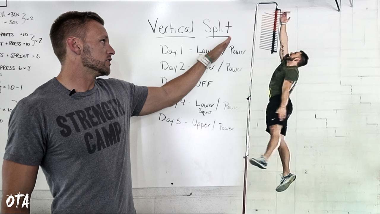 Best Training Split for a Higher Vertical Jump | Overtime Athletes