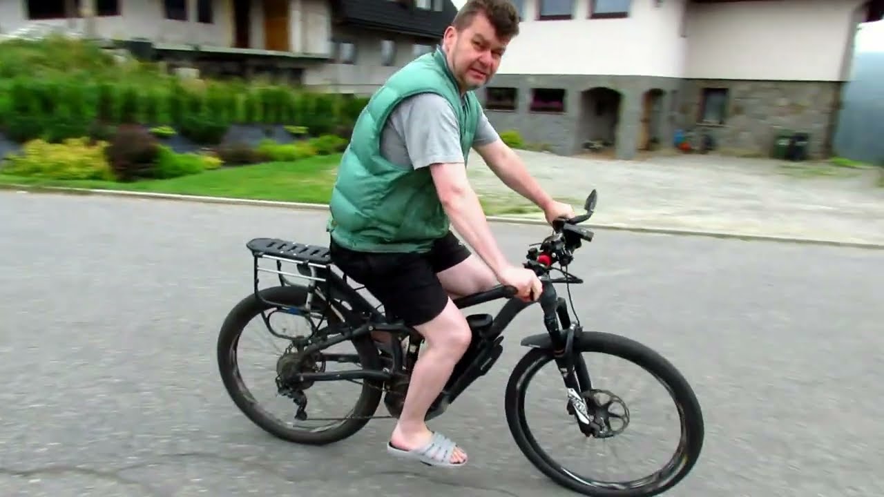 ROWER ELEKTRYCZNY 250  W . Czy to mało czy dużo..?