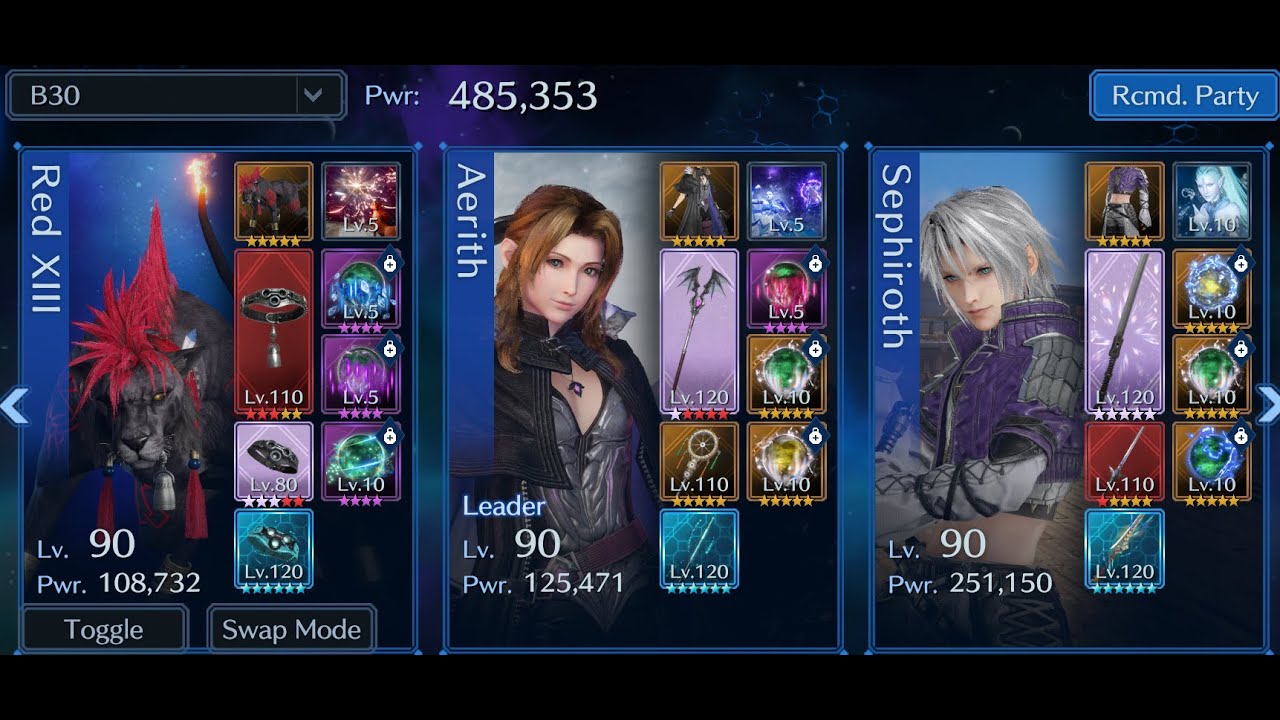 [FF7 Ever Crisis]: Brutal Tower B30 (F2P)
