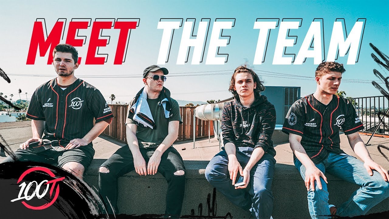 MEET OUR PROFESSIONAL FORTNITE TEAM - 100T World Record Challenge Part 1