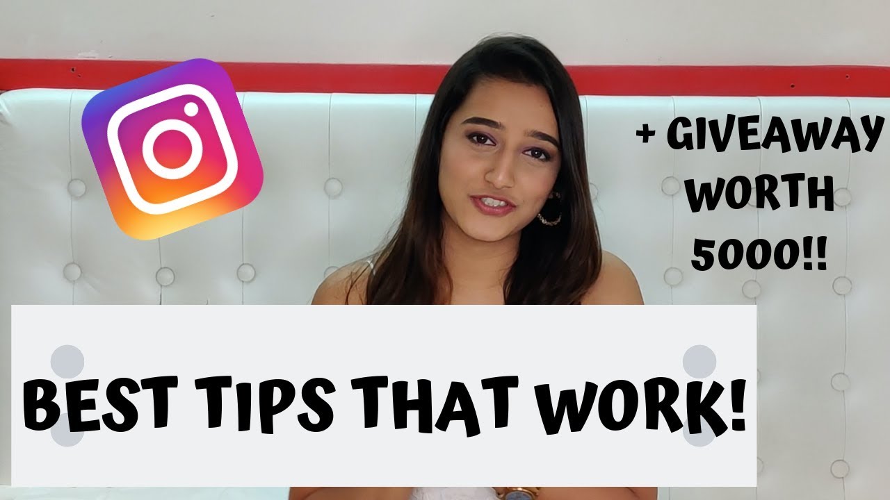 HOW TO GROW YOUR INSTAGRAM FOLLOWERS (2019) | + Giveaway worth 5k! |Aashi Adani