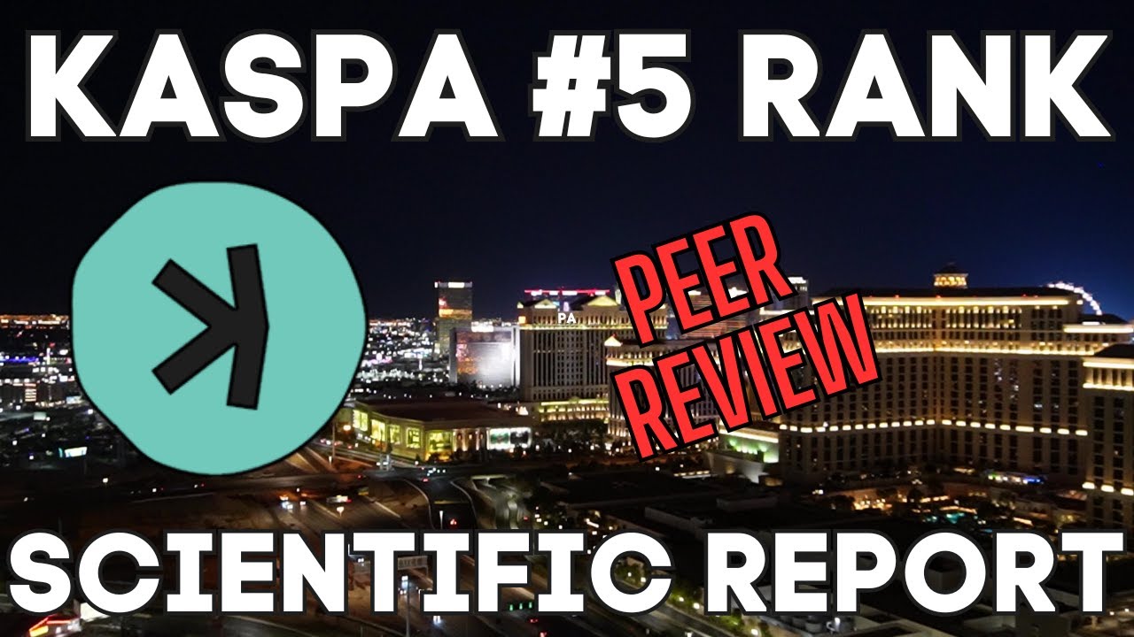 Kaspa Top 5 Rank 🔬Scientific Method💡